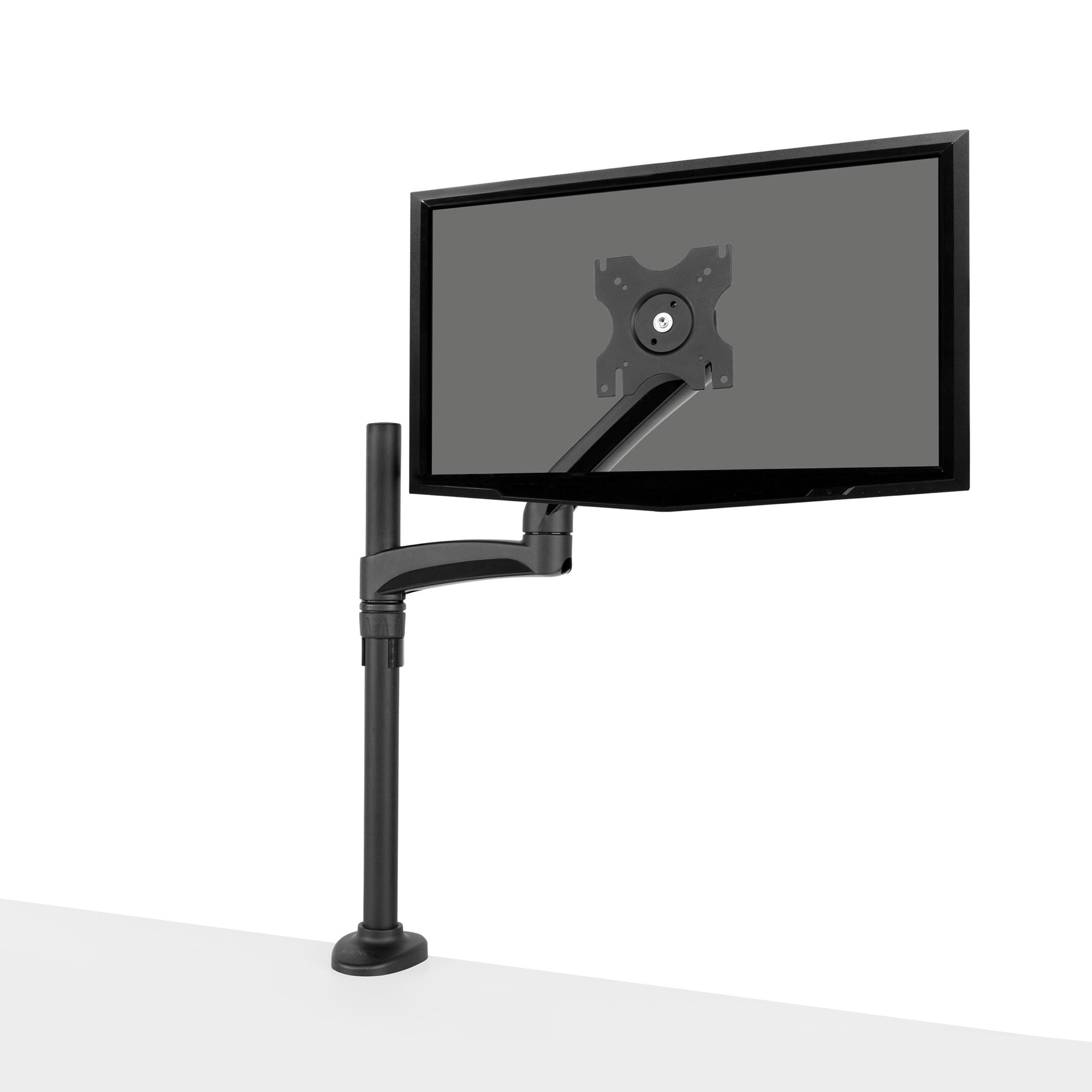 Kanto DM1000 Adjustable Desktop Monitor Stand - Heavy Duty Dual Arm Mount for 13-32