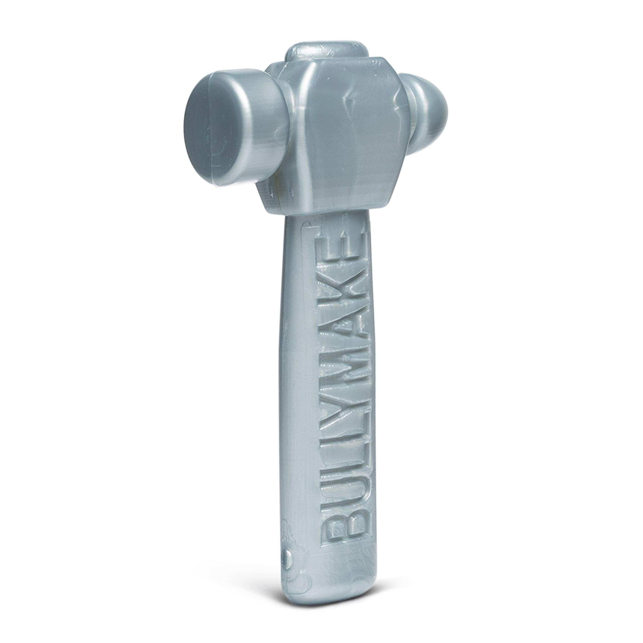 BULLYMAKE Heavy Duty Nylon Hammer Chew Toy for Dogs - Ultra Durable Chew Toy for Aggressive Chewers - Made in USA - Perfect for Large Breed Dogs & Tough Chewers - Great for Playtime, Training & Anxiety Relief