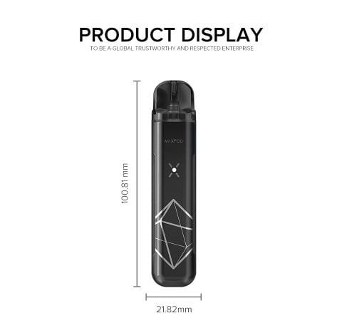 FreeMax MaxPod 11W Pod System Kit - Compact & Powerful Vape Device for Smooth Nicotine Salt & E-Liquid | Perfect for Travel, Work & On-the-Go Vaping