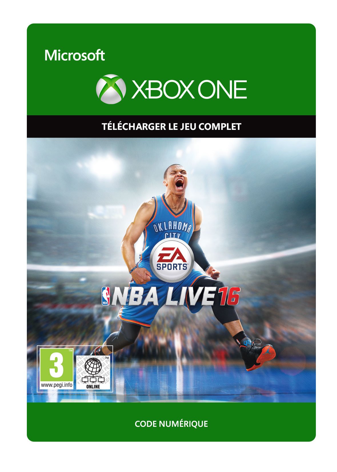 NBA Live 16 - Xbox One Digital Download Game Code | Play Basketball Simulation & Compete in NBA Games