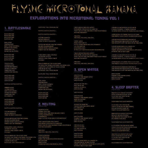 King Gizzard & The Lizard Wizard - Flying Microtonal Banana LP (Limited Edition Yellow Vinyl, Near Mint Condition) | Microtonal Tuning Exploration Vol.1 | Perfect for Record Collectors & Psychedelic Rock Fans
