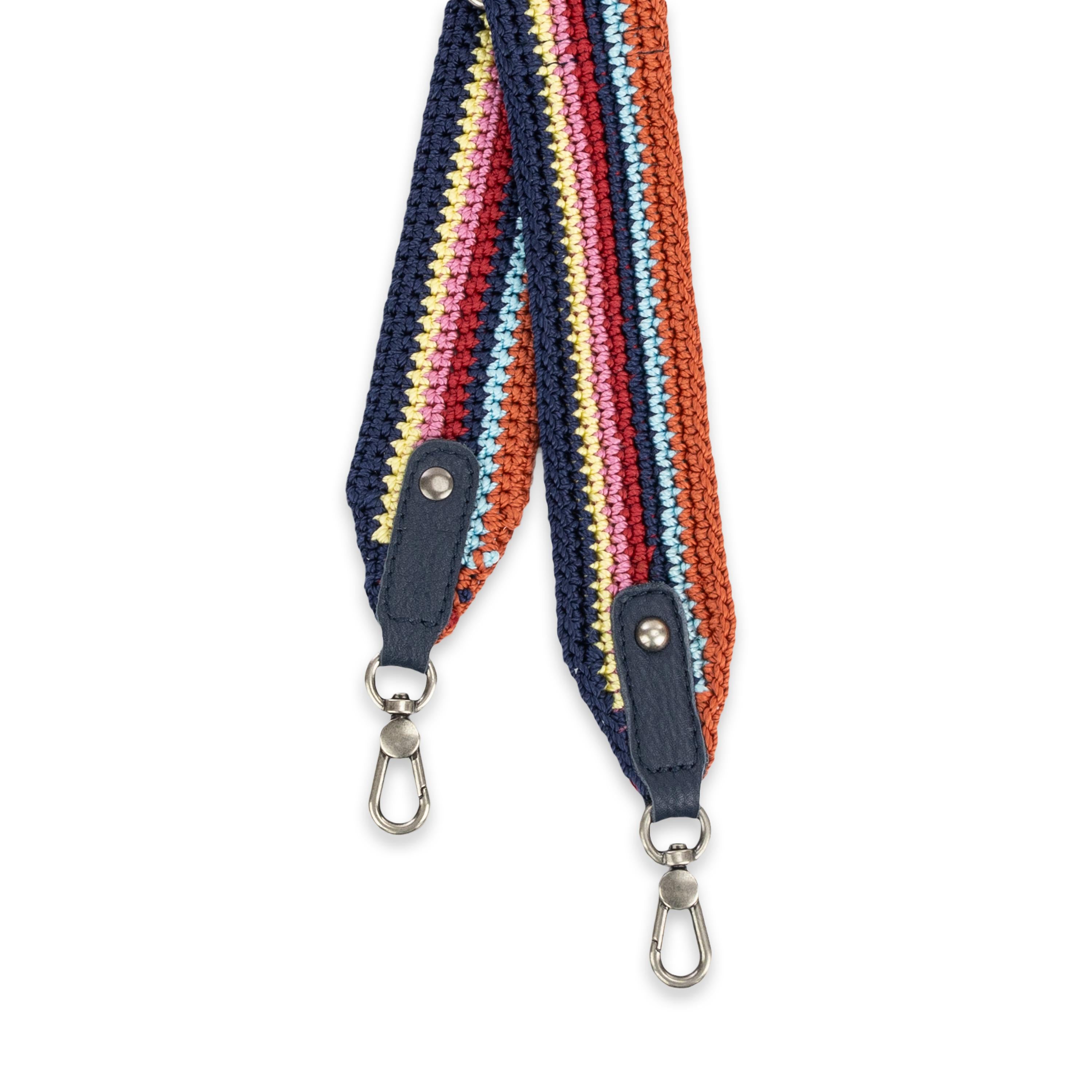 Handmade Crochet Crossbody Bag Strap - Adjustable & Stylish for Women, Perfect for Everyday Use, Shopping, and Travel Accessories