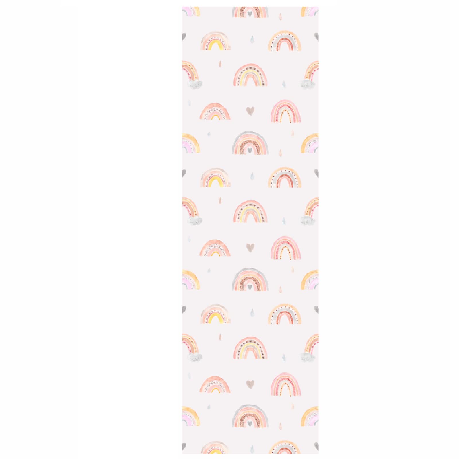 Peel and Stick Removable 3D Wallpaper - Waterproof Self-Adhesive Decorative Contact Paper for Walls, Countertops & Cabinets (45cm x 300cm, Rainbow) - Perfect for Bedroom Accent Walls, Kitchen Backsplashes & Home Decor