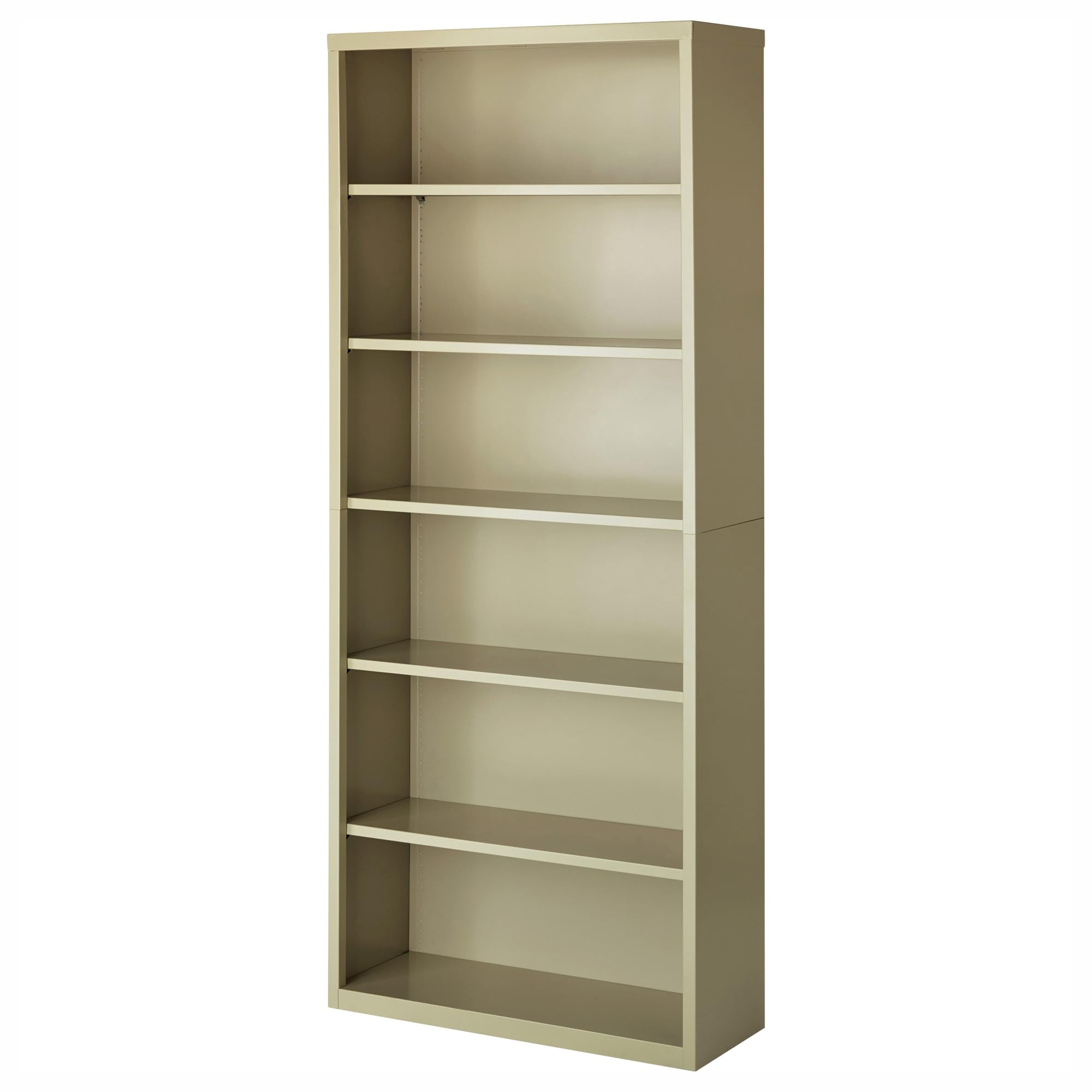Lorell LLR41293 Fortress Series Steel Bookcase - 34.5