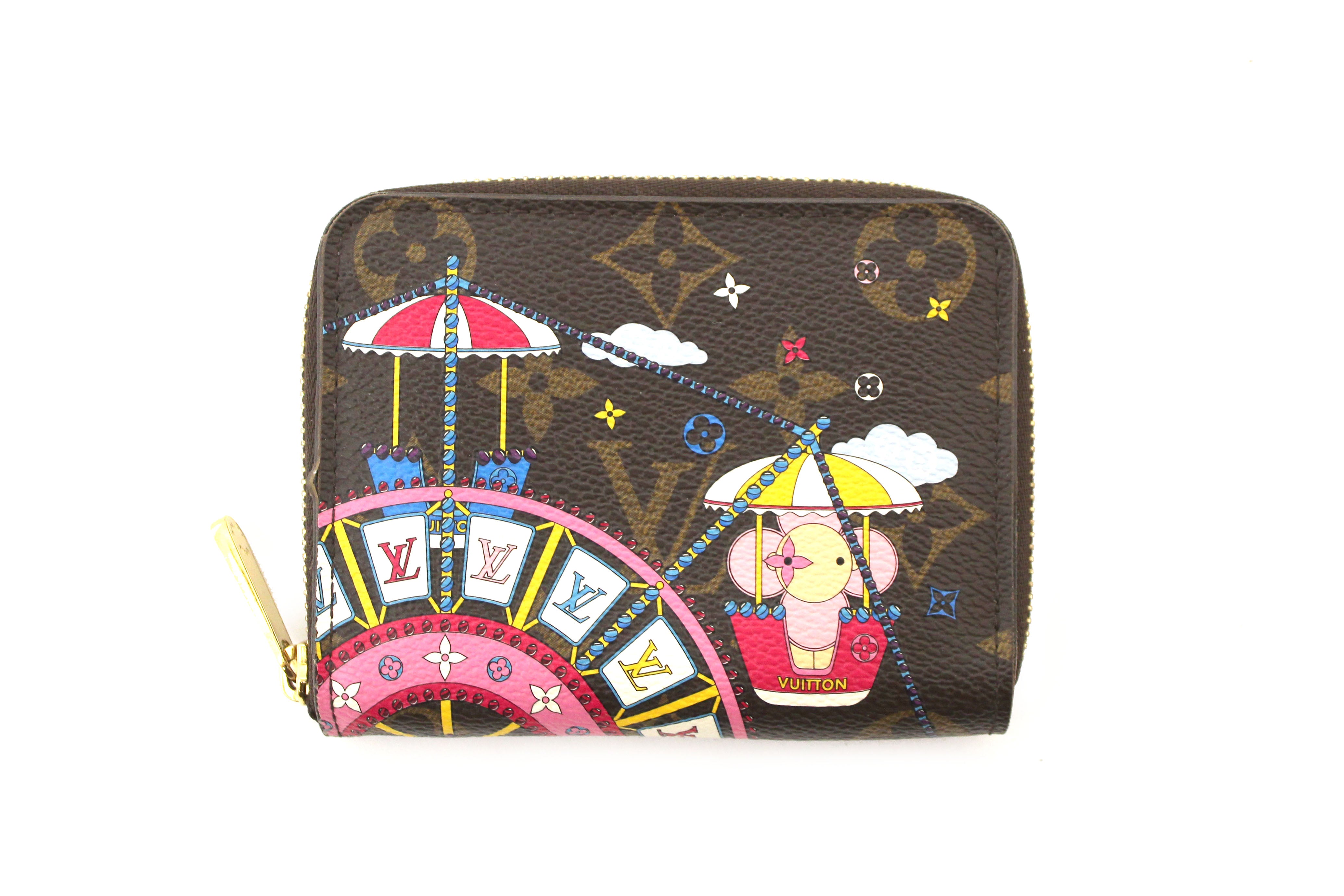 Authentic Louis Vuitton Vivienne Monogram Zippy Coin Purse - Limited Edition Luxury Wallet for Women, Perfect for Everyday Use & Gift Giving