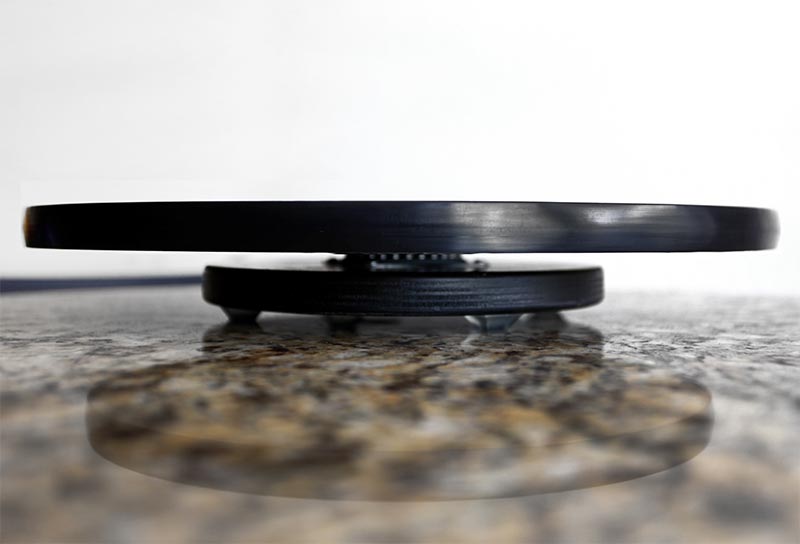 Custom Lazy Susan Turntable - Handcrafted in USA - 3 Sizes for Kitchen, Dining Table & Office Organization - Personalized Spinning Tray for Home Decor & Entertaining