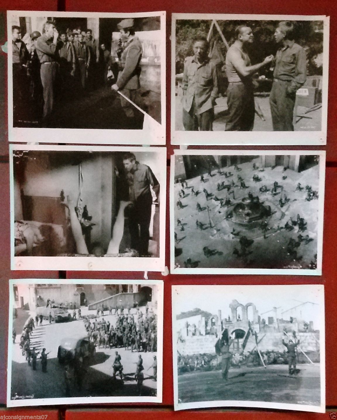 Vintage 1960s Movie Still Photo Set of 12 - 'What Did You Do in the War, Daddy?' Original Film Memorabilia for Collectors, Home Theater Decor & Classic Cinema Displays