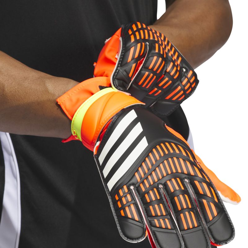 Adidas Predator Goalkeeper Gloves - Professional Soccer Training Gloves for Goalkeepers - Perfect for Match Practice & Goal Saving Drills