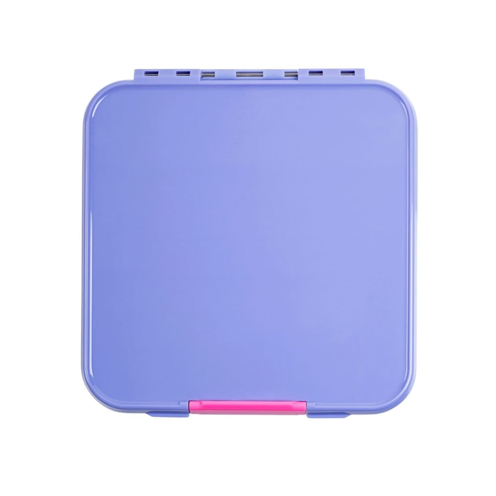 Leakproof Purple Lunch Box with 3 Bento Compartments for Kids & Adults - Perfect for School, Office, and Picnics