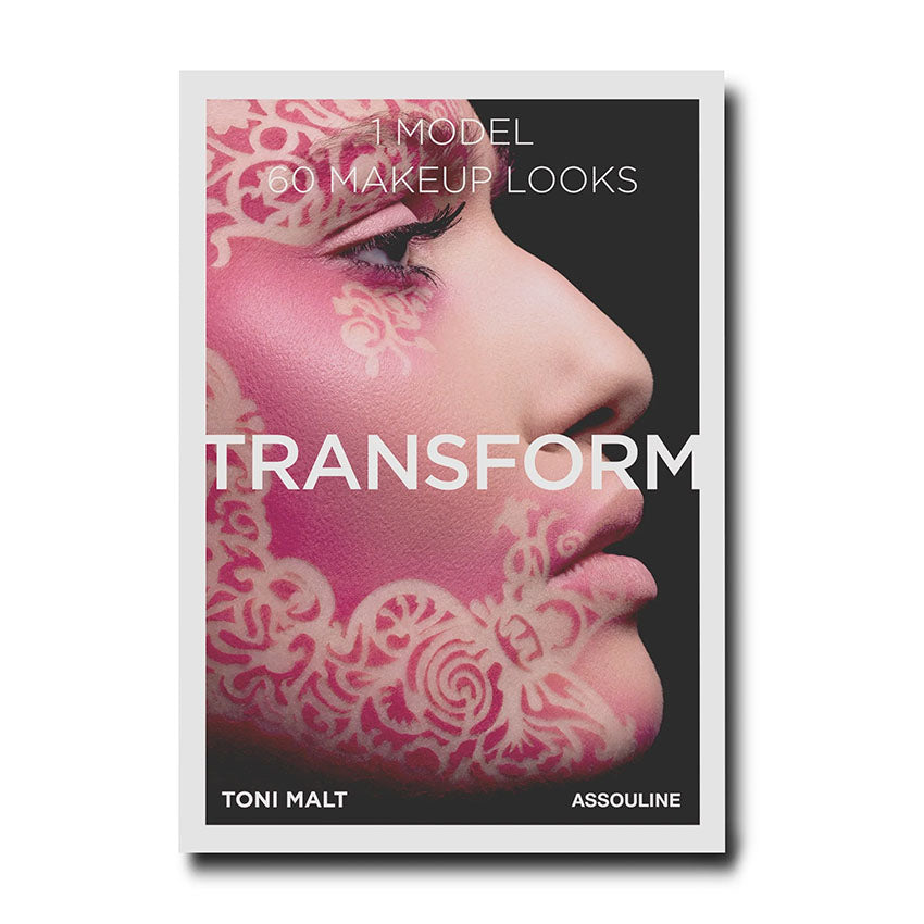 Assouline Transform: 1 Model, 60 Makeup Looks Book - Professional Makeup Artist Guide for Creative Transformations | Perfect for Beauty Enthusiasts, Photoshoots & Makeup Practice