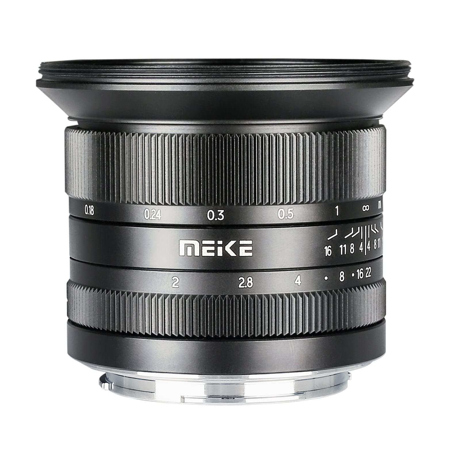 Meike 12mm F2.0 Ultra Wide Angle Manual Focus Lens for Sony E Mount APS-C Mirrorless Cameras - Compatible with NEX 3/5T/6/7, A6000/A6100/A6300/A6400/A6500/A6600 - Perfect for Landscape, Architecture & Astrophotography