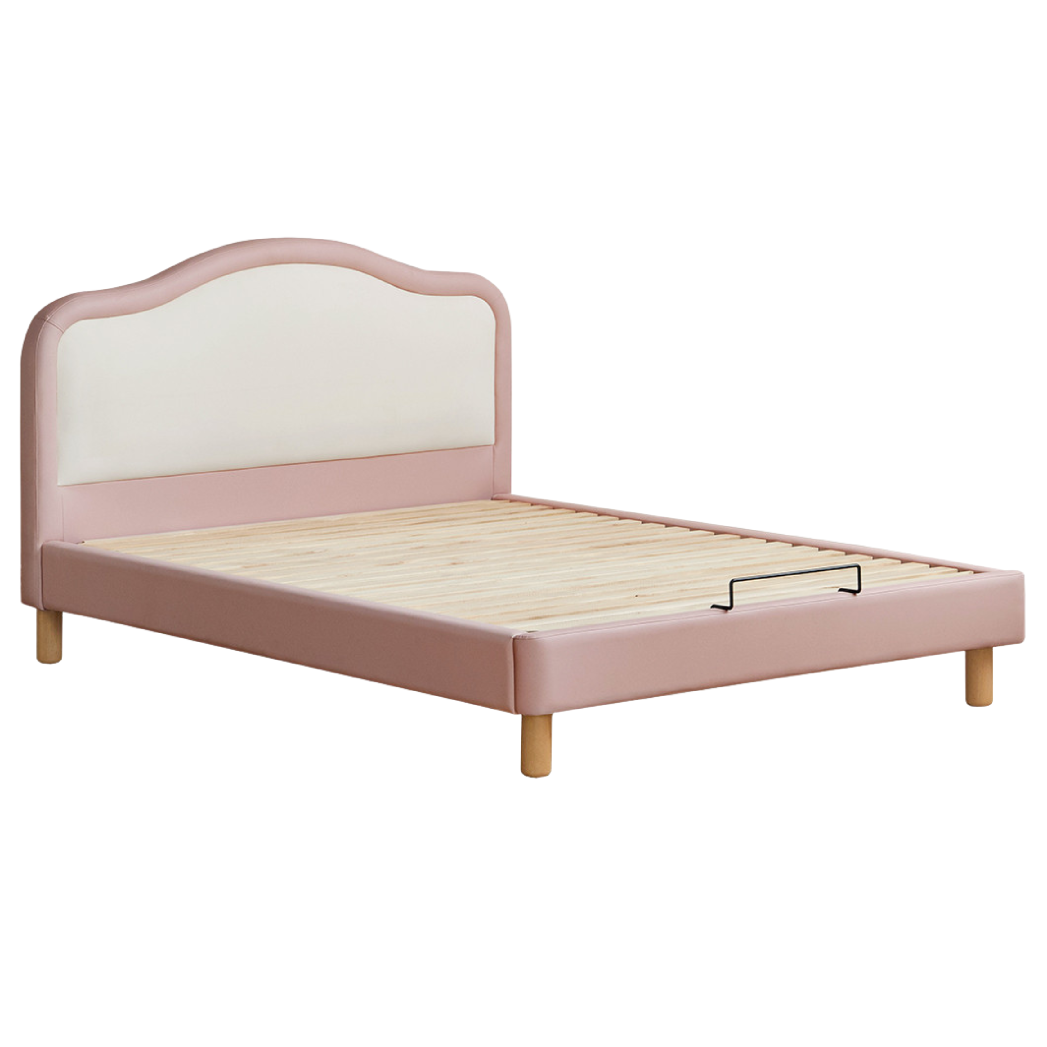 Organic Leather Kids Soft Cloud Bed - Ultra Comfortable & Hypoallergenic Toddler Bed for Nursery, Bedroom, or Playroom - Perfect for Relaxation & Sweet Dreams