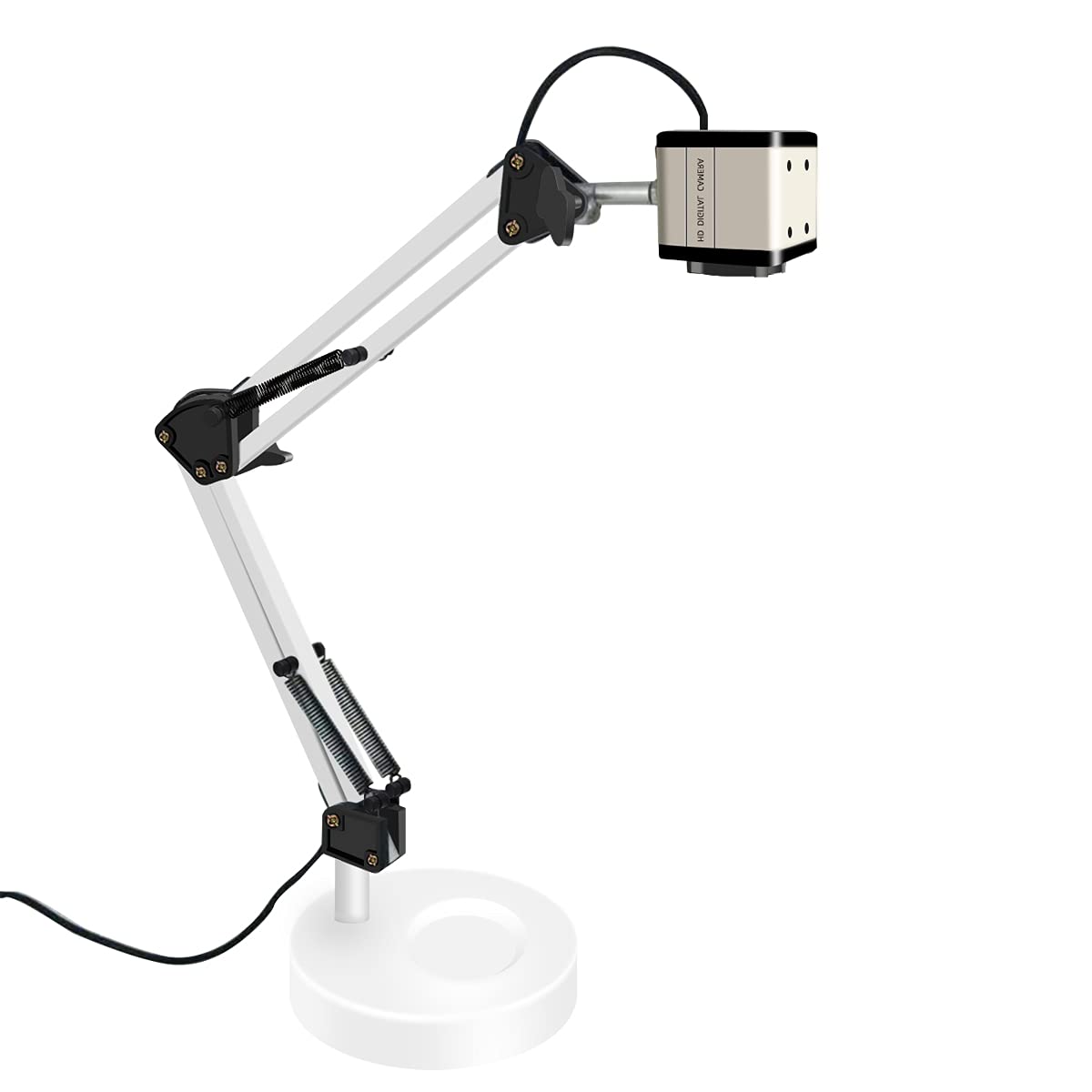 13MP USB Document Camera for Teachers - 4K Ultra HD A3 Size Capture with Dual-Mode LED Light & Auto Focus | Perfect for Distance Learning, Remote Work, Online Teaching & Classroom Presentations