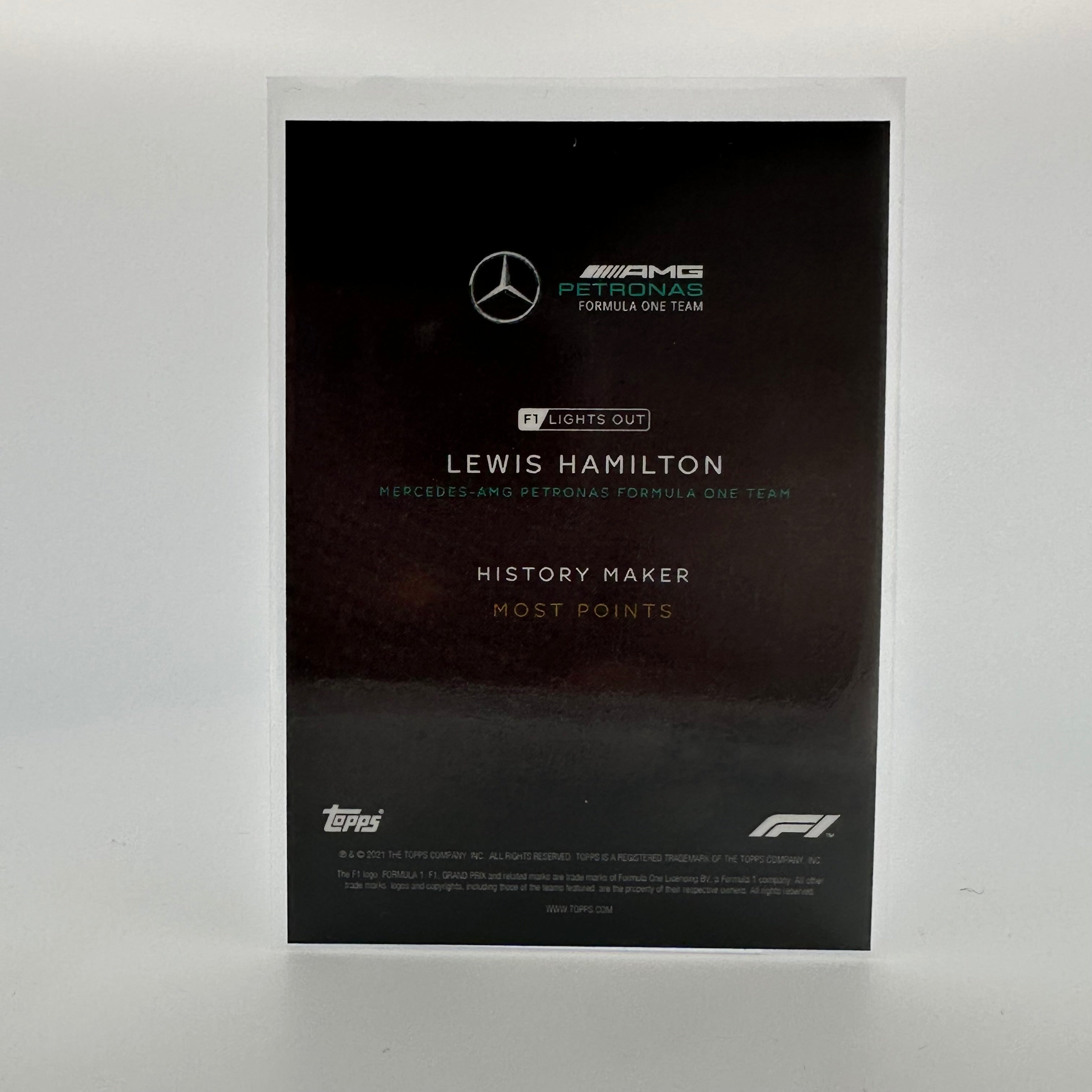 Lewis Hamilton History Maker T-Shirt - Formula 1 Racing Merchandise for Fans - Perfect for Race Day, Gifts & Casual Wear