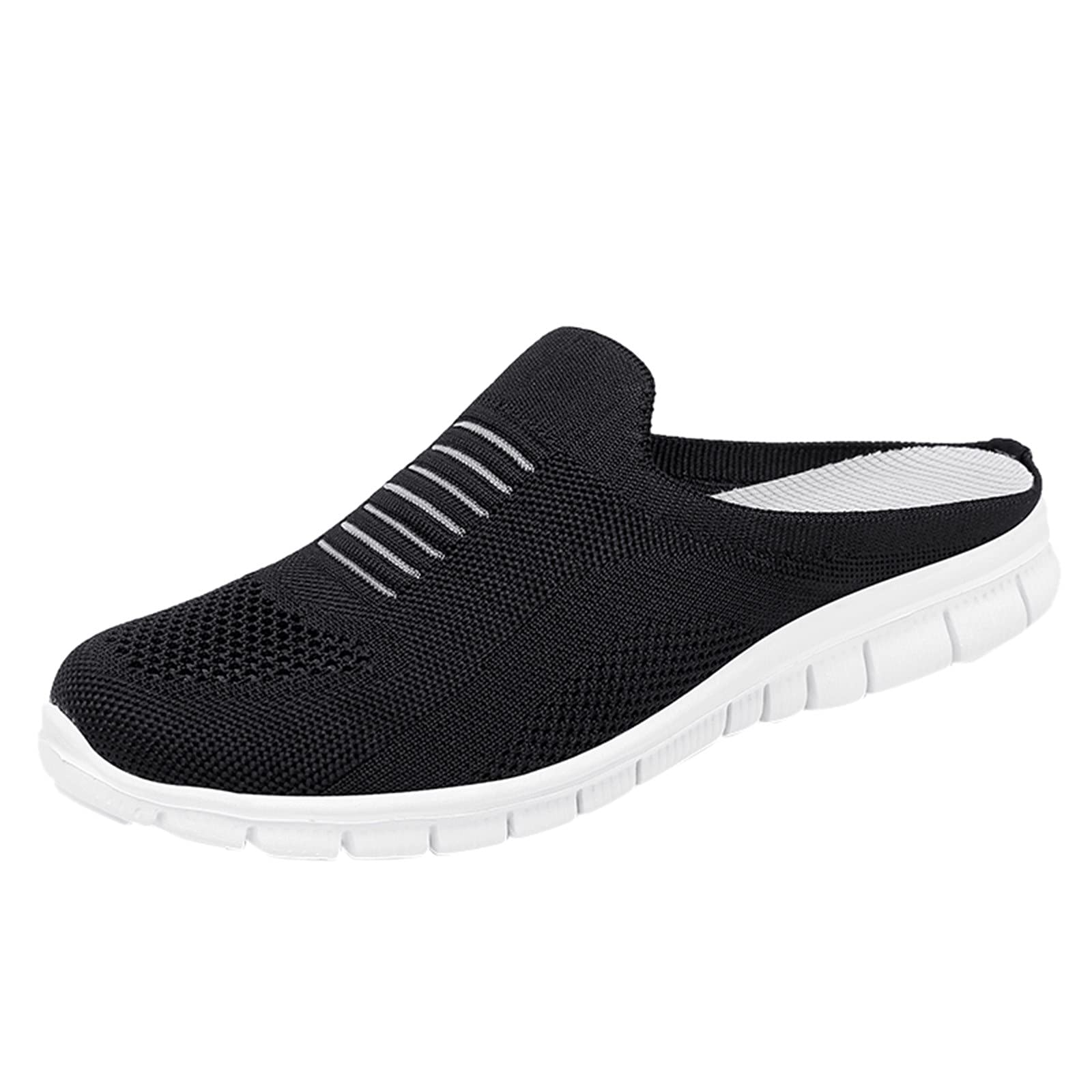 Women's Breathable Beach Slippers - Fashion Mesh Flat Sandals for Summer & Poolside Comfort