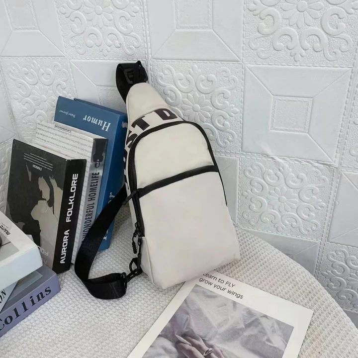 N Sling Bag 1 - Lightweight Crossbody Bag for Men & Women | Durable Nylon Shoulder Bag | Perfect for Travel, Hiking, and Everyday Use