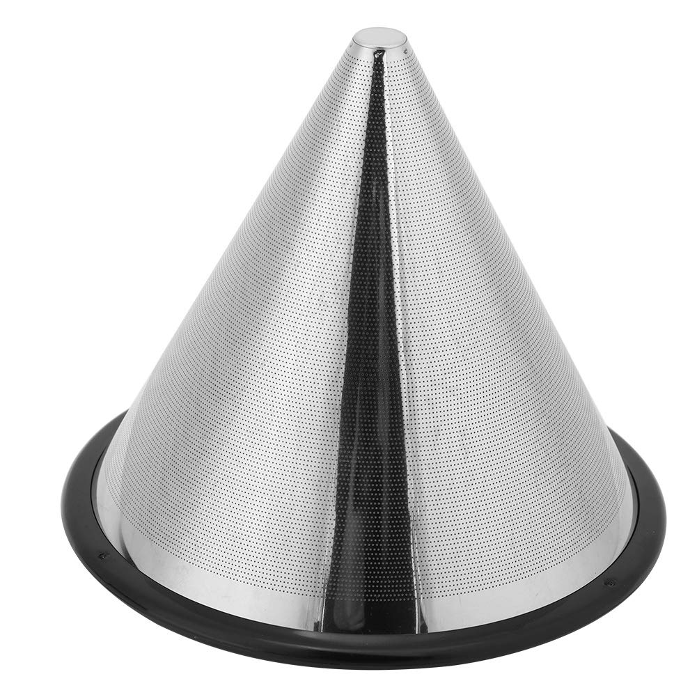 Horoper YJ-99A3 Stainless Steel Coffee Filter & Tea Dripper - Reusable Mesh Strainer for Pour Over, Cold Brew & Espresso - Perfect for Home, Cafe & Office Use