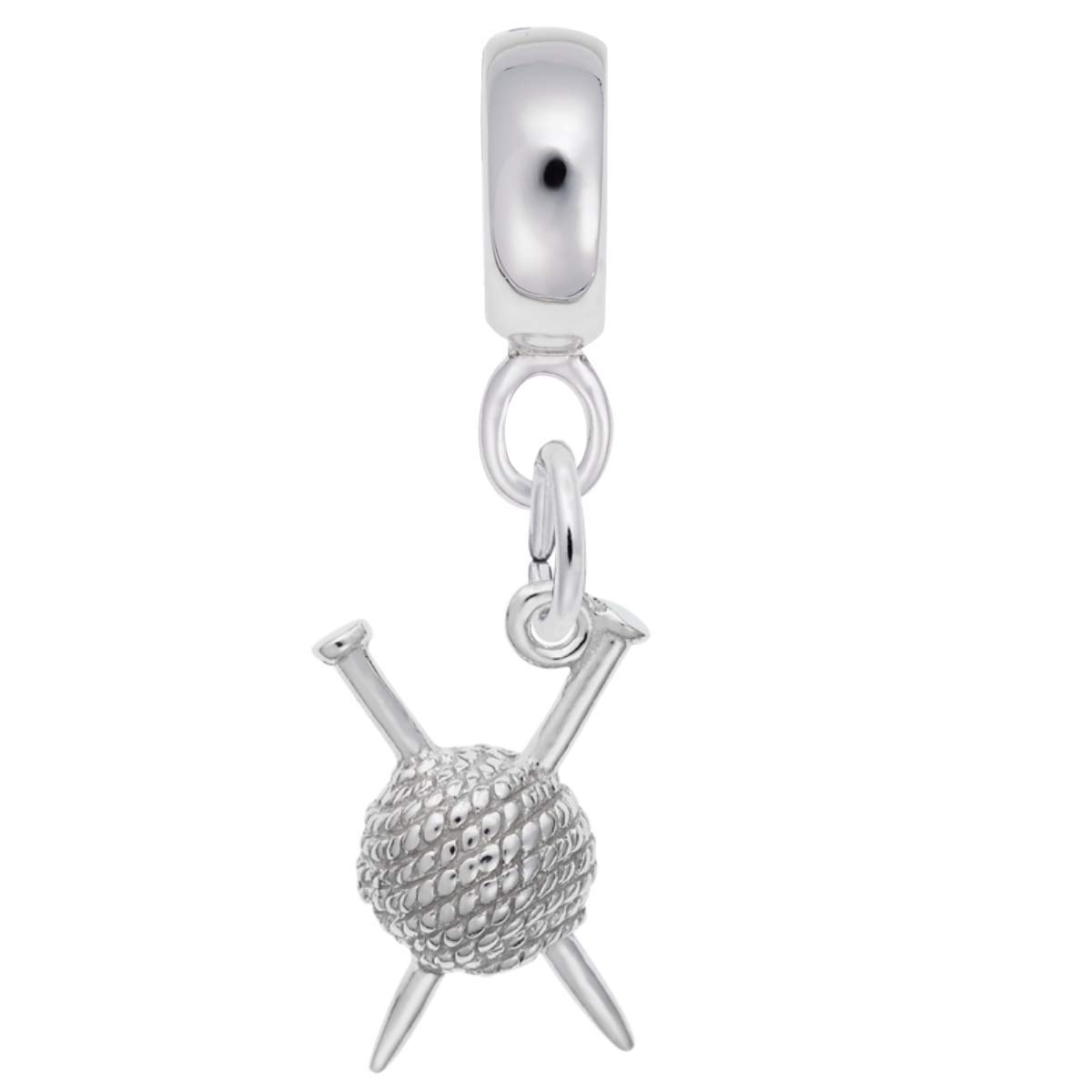 Knitting Charm Dangle Beads for DIY Bracelets & Necklaces - Handmade Jewelry Making Supplies for Crafters & Knitters - Perfect for Gifts, Fashion Accessories, and DIY Projects