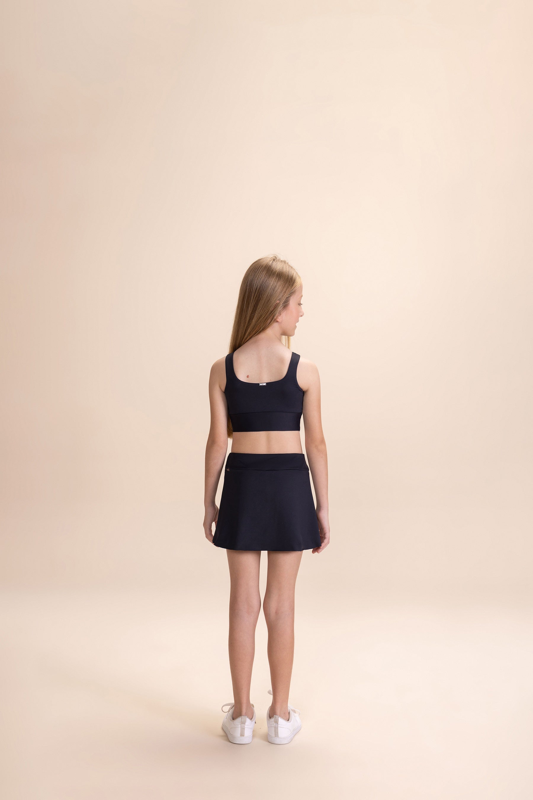 Move Sense® Kids Sports Bra for Girls - Breathable Comfort Support for Running, Yoga & Active Play - Perfect for School PE & Outdoor Activities