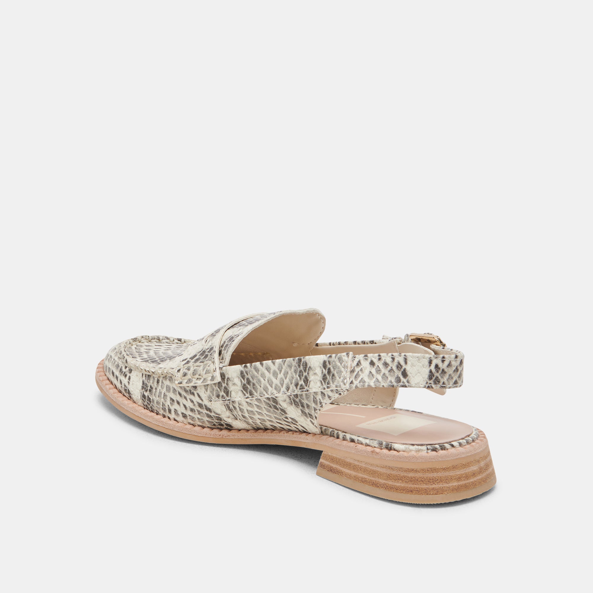 Hard Grey & White Snake Embossed Loafers for Men - Stylish Slip-On Dress Shoes for Business, Office & Casual Wear