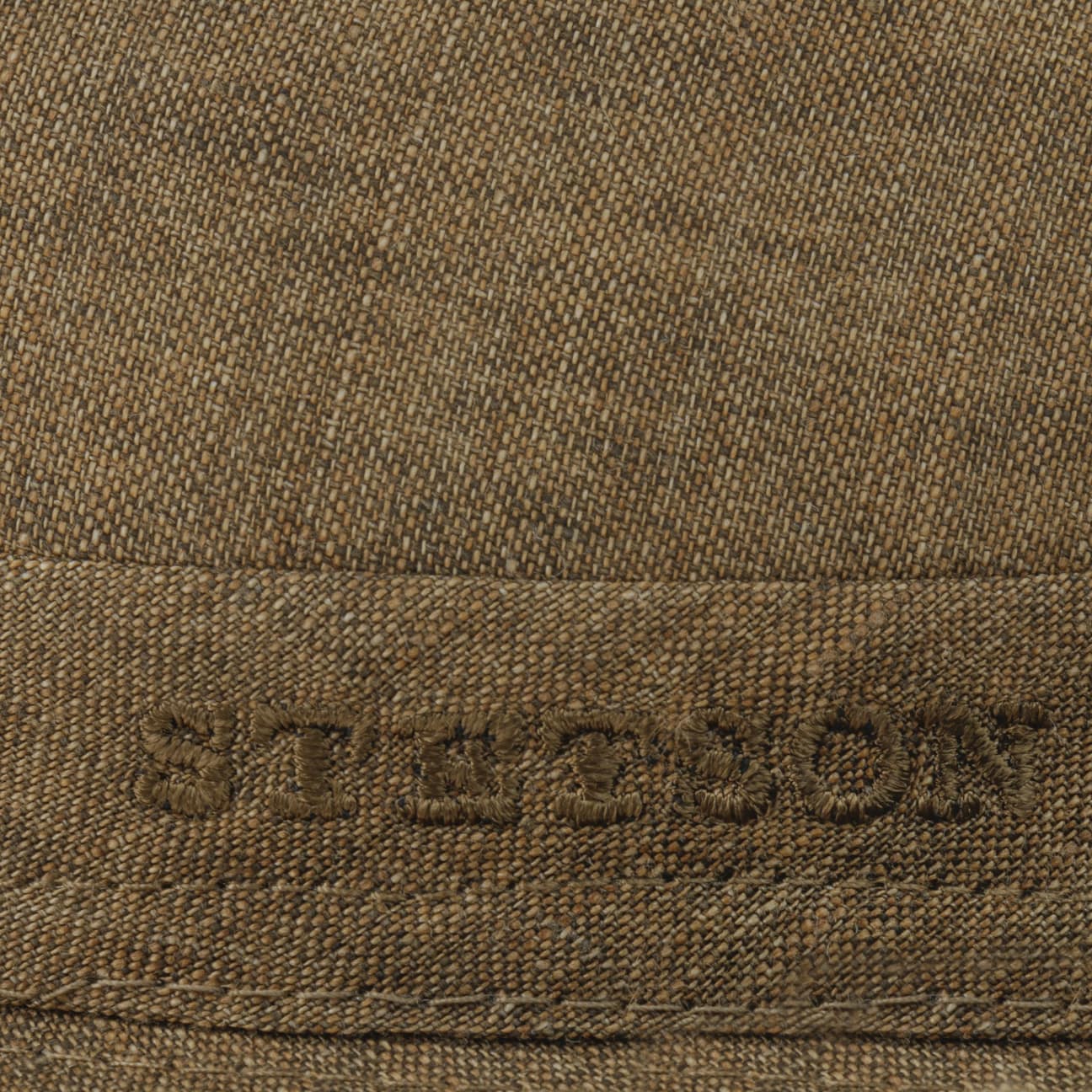 Stetson Geneva Linen Trilby Hat for Men - Classic Summer Fedora with Brim - Perfect for Outdoor Events, Weddings & Beach Vacations