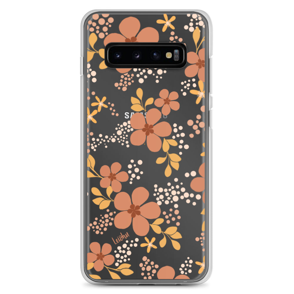 Groovy Pua Clear Protective Phone Case for Samsung Galaxy S21/S20/Note 20 - Slim & Scratch-Resistant Cover for Everyday Use, Work & Travel
