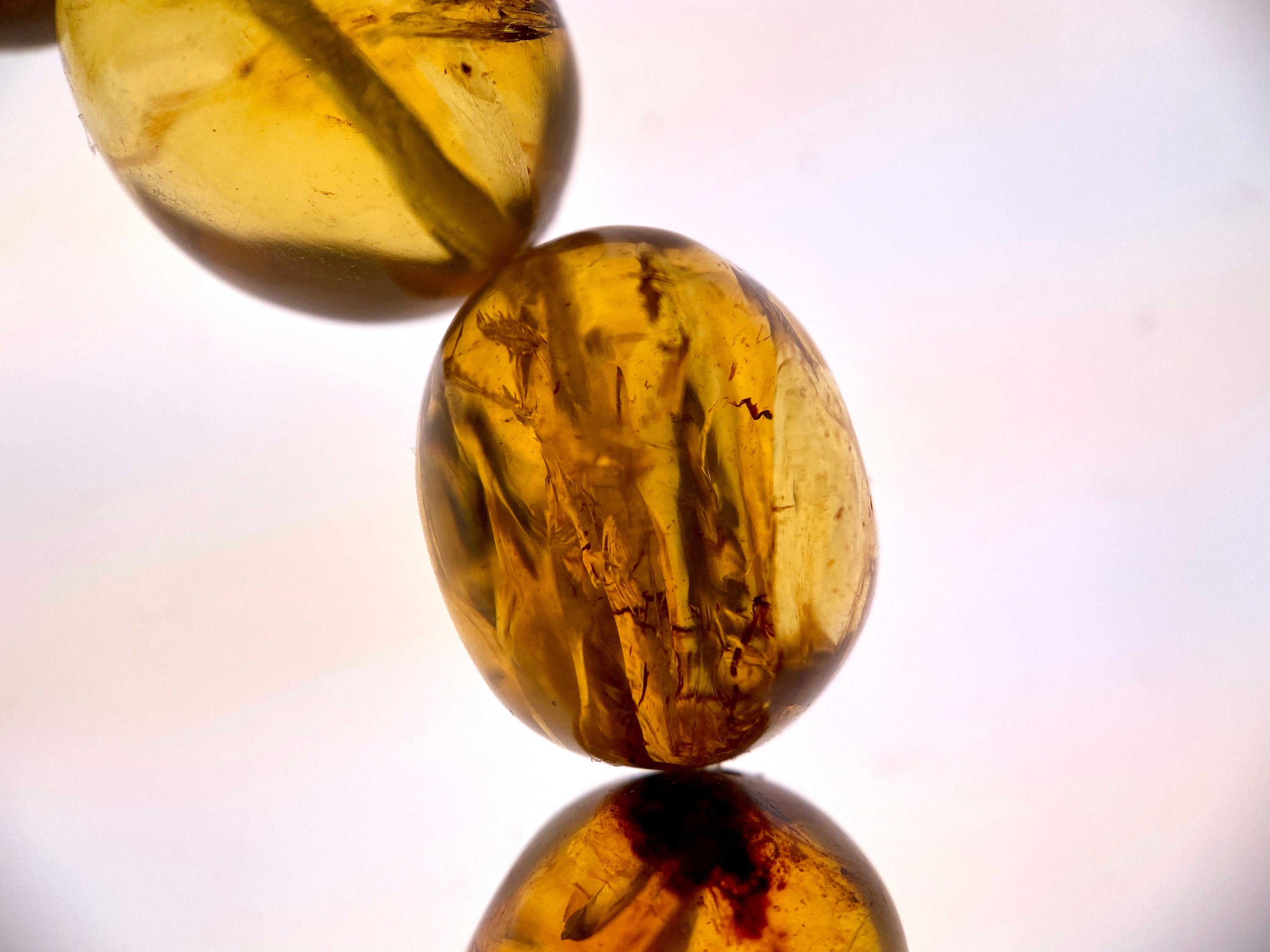 Authentic Mexican Amber Crystal Beaded Bracelet – Handmade Healing Jewelry with Natural Stones for Women | Perfect for Meditation, Energy Balancing & Spiritual Wellness