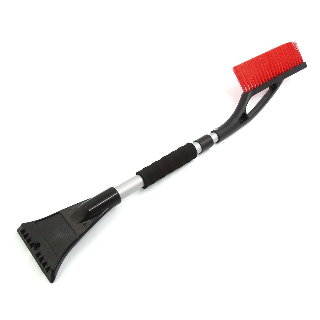 uxcell Retractable Foam Handle Windshield Ice Scraper & Snow Brush - Car Snow Removal Tool for Winter, Ice Cleaning for Vehicle Windows & Windshields - Perfect for Cars, Trucks & SUVs