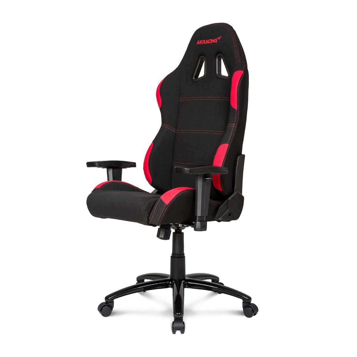 AKRACING K7012 Gaming Chair - Ergonomic Racing Style PC & Office Chair with Adjustable Height, Lumbar Support - Black & Red for Gamers, Streamers, and Esports Enthusiasts