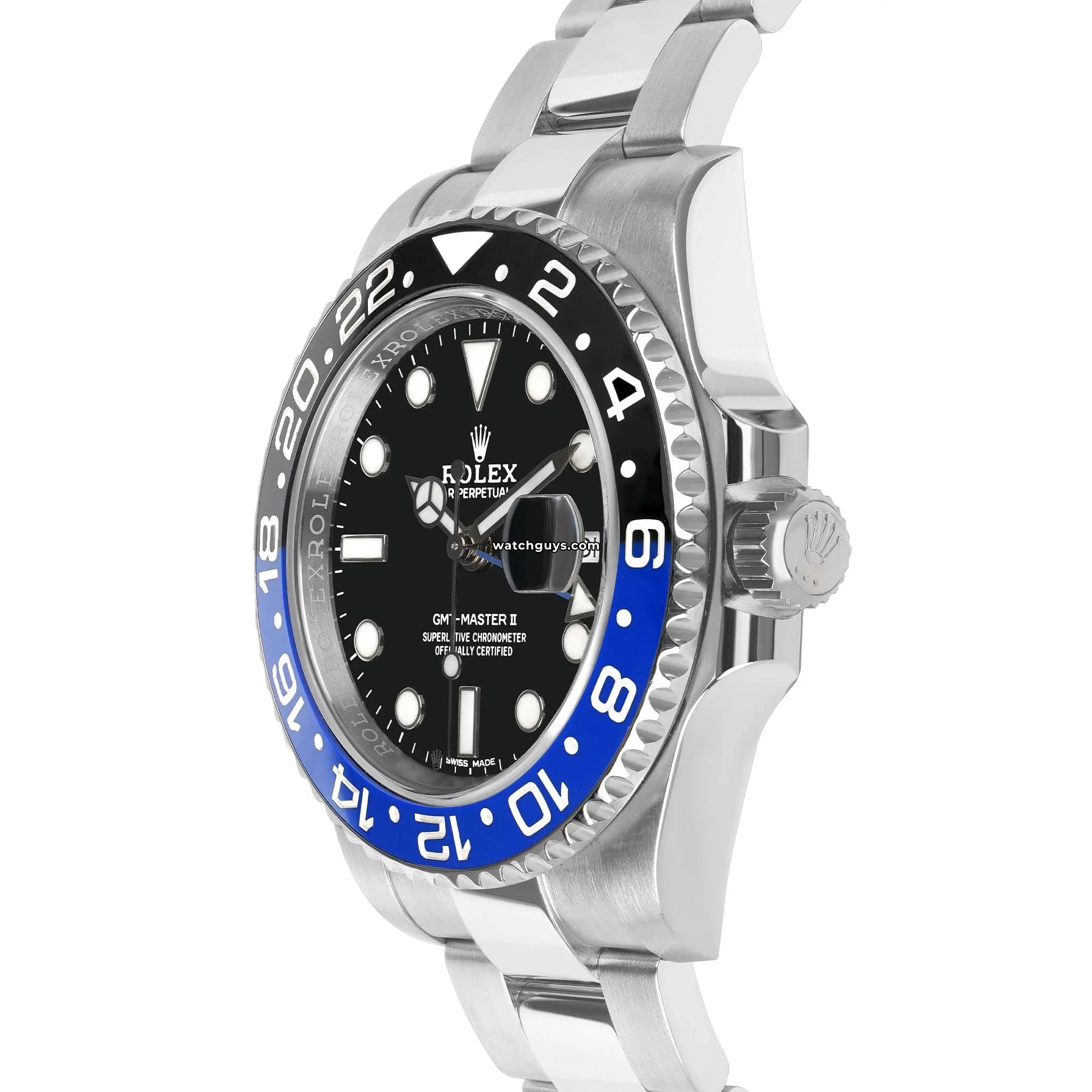 Rolex GMT Master II 116710BLNR Batman Watch - Stainless Steel Luxury Timepiece for Men - Perfect for Travel, Business & Everyday Wear