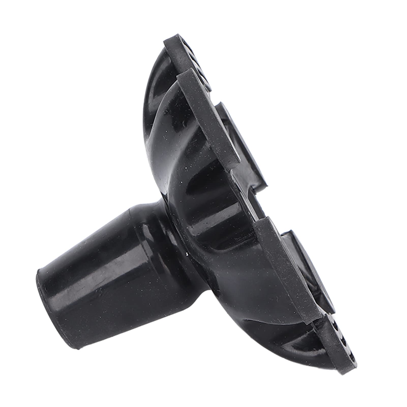 6-Pillar Design Walking Cane Tips - Heavy Duty Rubber Replacement Tips for Folding Canes & Walking Sticks | Non-Slip, Durable Cane Accessories for Seniors & Mobility Support (Indoor/Outdoor Use)