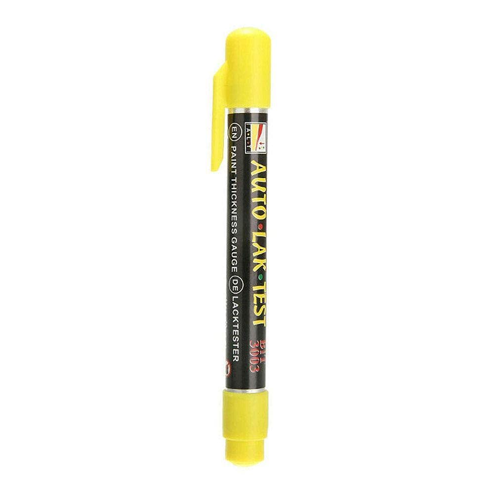 QINXI Digital Paint Thickness Gauge - Portable Automotive Paint Tester Pen with Magnetic Tip | Waterproof & Durable Coating Thickness Meter for Cars, Trucks, Motorcycles | Perfect for Auto Body Shops, Car Dealers & DIY Detailing