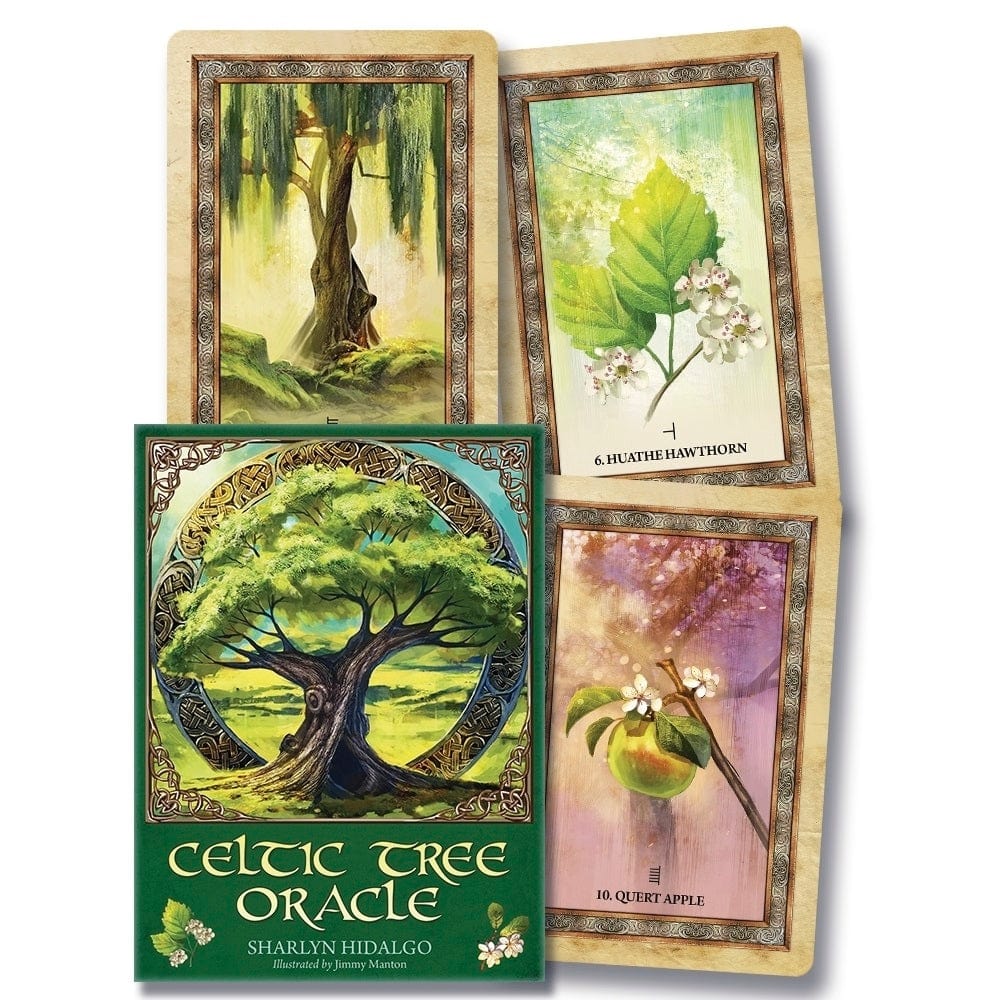 Celtic Tree Oracle Cards - 44-Card Divination Deck with Guidebook for Spiritual Growth, Meditation & Self-Discovery | Perfect for Tarot Readers, Wiccan Practitioners & Celtic Wisdom Seekers