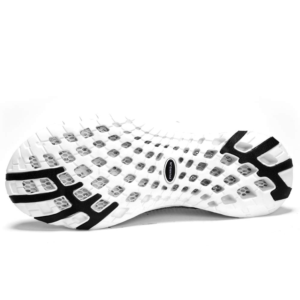 Men's Quick Drying Aqua Water Shoes - Lightweight Swim Shoes for Beach, Pool & Water Sports | Non-Slip Barefoot Walking Shoes for Men