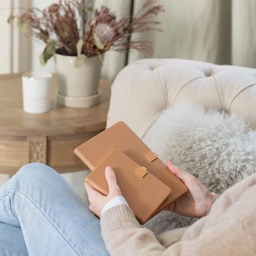Addison Ross Premium Lined Notebook - A5 Size, 120 Pages, Thick Paper for Smooth Writing - Perfect for Journaling, Note Taking, School & Office Use
