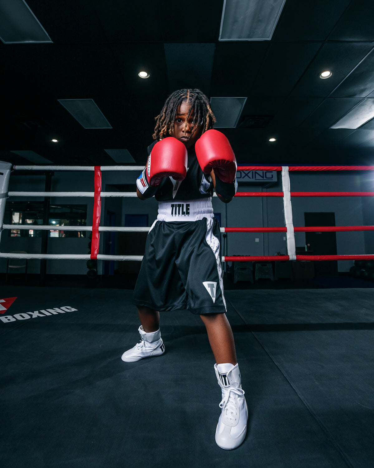 TITLE Boxing Performance Aerovent Amateur Boxing Set 3.0 - Premium Training Gloves & Punching Bag for Home Gym Workouts | Perfect for Boxing, MMA, Cardio & Fitness Training