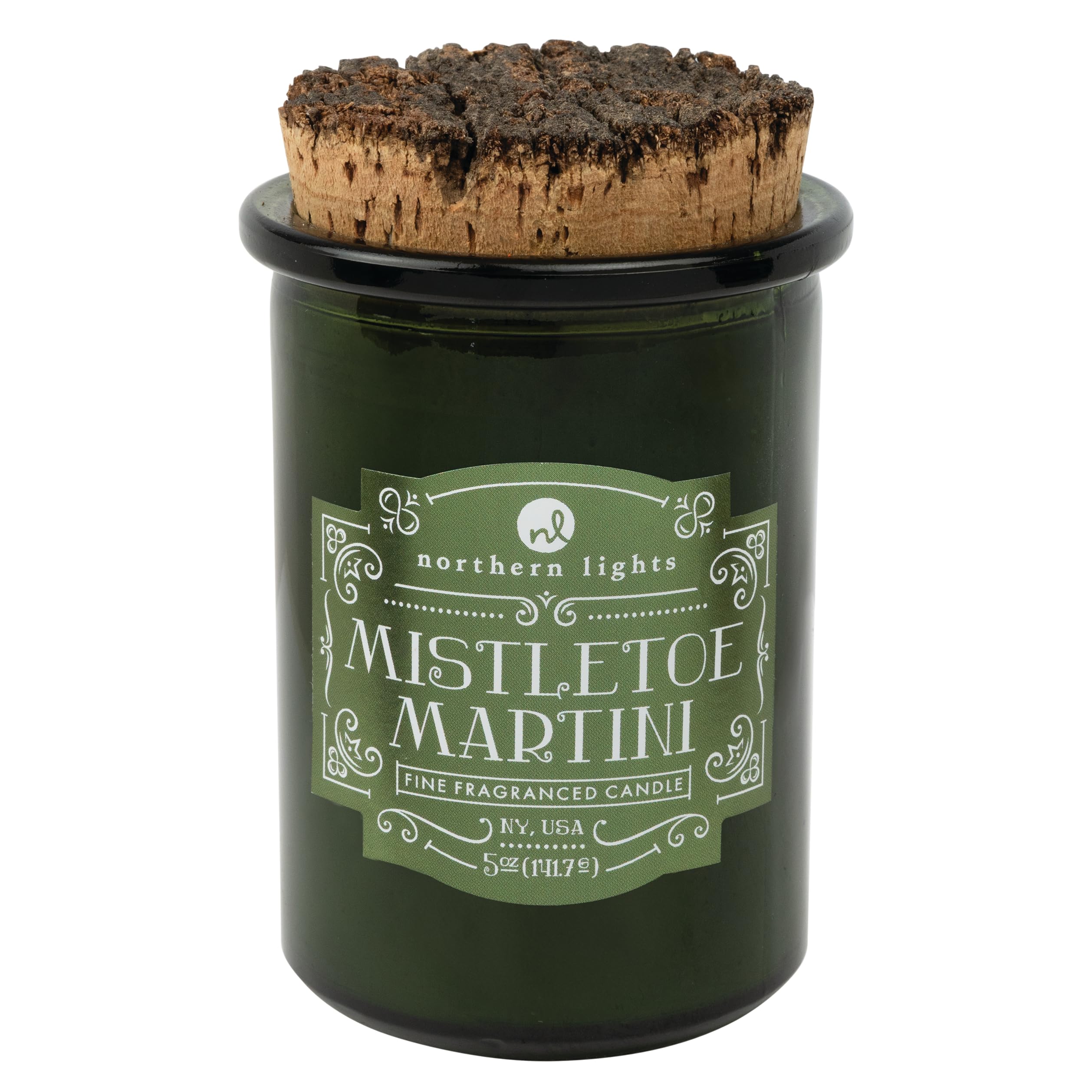 Northern Lights Candles - Aromatherapy Spirit Jar Candles in Mistletoe Martini Scent - 52609 - Perfect for Relaxation, Meditation & Holiday Decor