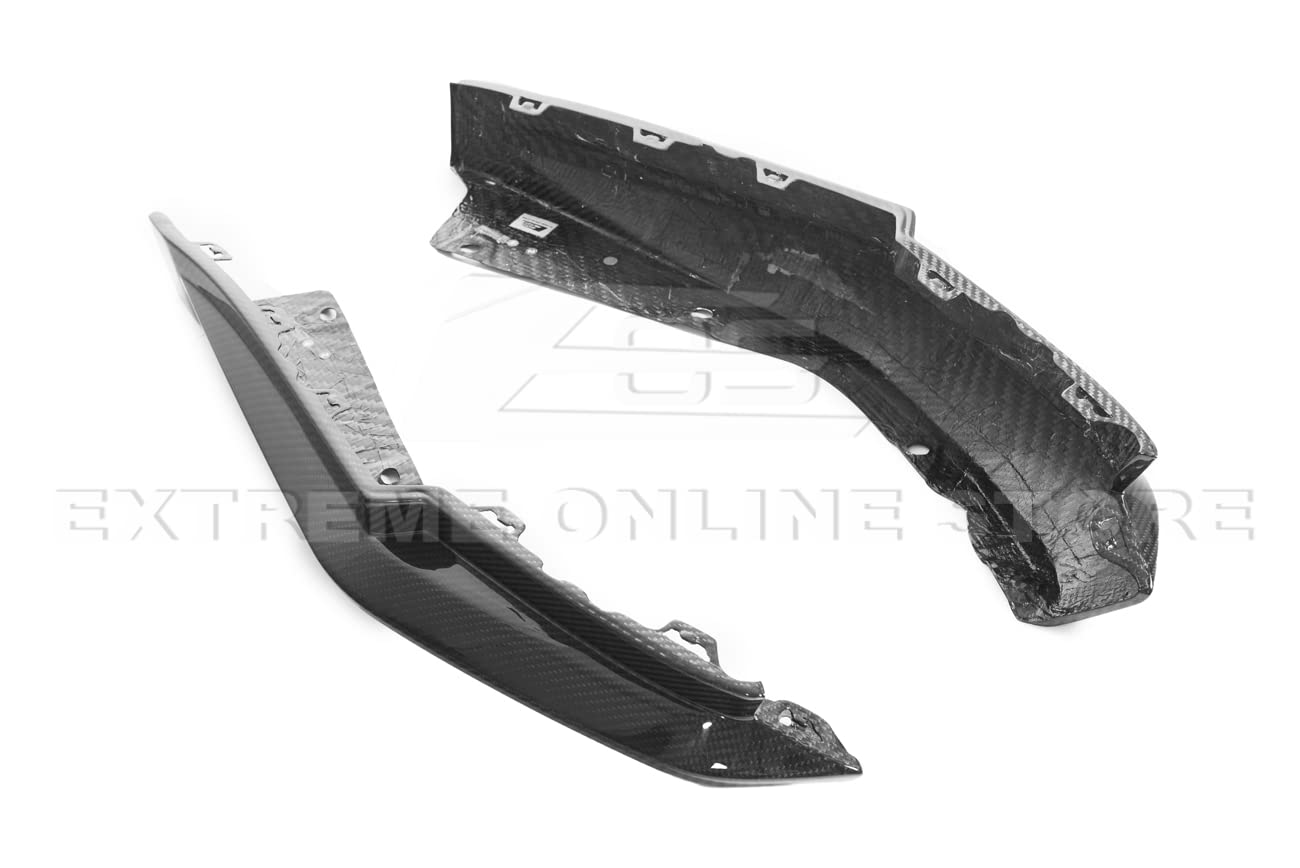 2021-Present BMW G82 G83 M4 Carbon Fiber Rear Bumper Lip Splitter - OEM Style Replacement for Enhanced Aerodynamics | Perfect for Track Days & Street Performance Upgrades