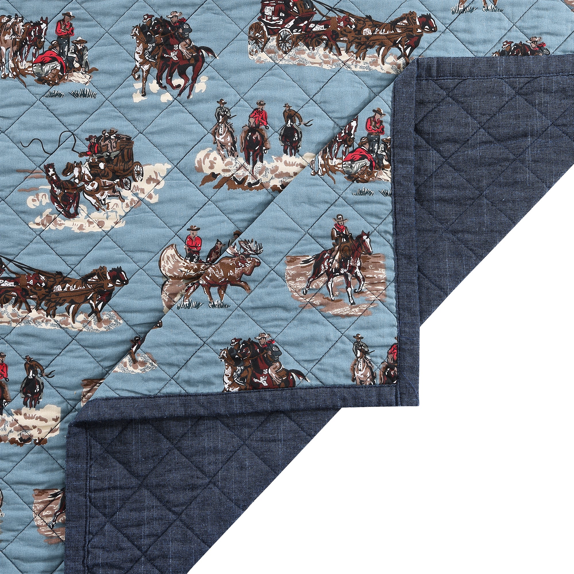 Reversible Quilt Set by Settler - Soft & Cozy Bedding for All Seasons | Perfect for Bedroom, Guest Room & Dorm Decor