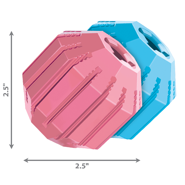 KONG Puppy Activity Ball Dog Toy - Chew-Resistant, Interactive Play for Small & Medium Dogs - Perfect for Training, Teething & Boredom Relief