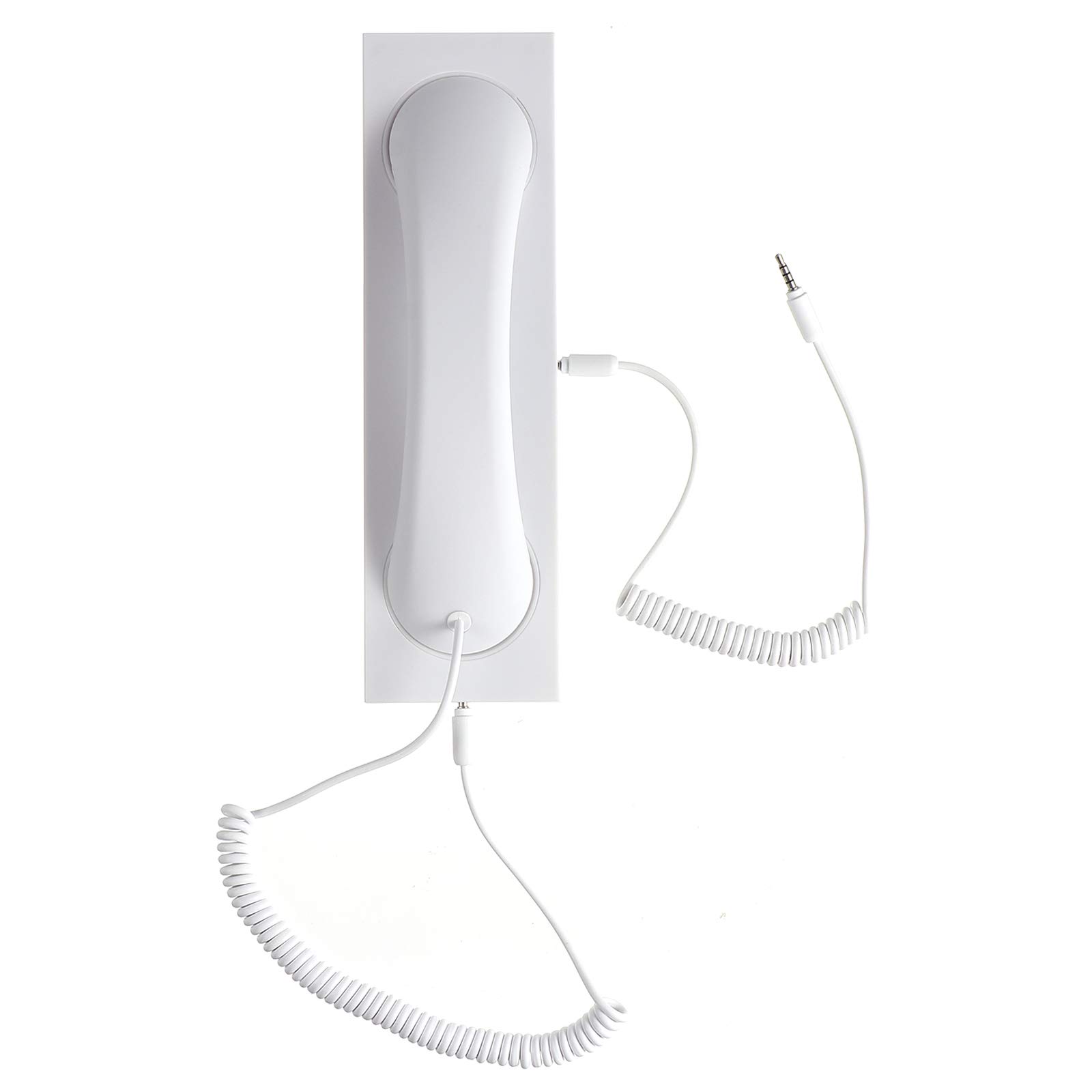IFUNDOM Retro Phone Handset Headset - Compatible with Cellphones, Computers & Tablets - Vintage Style Voice Headset for Calls & Online Meetings