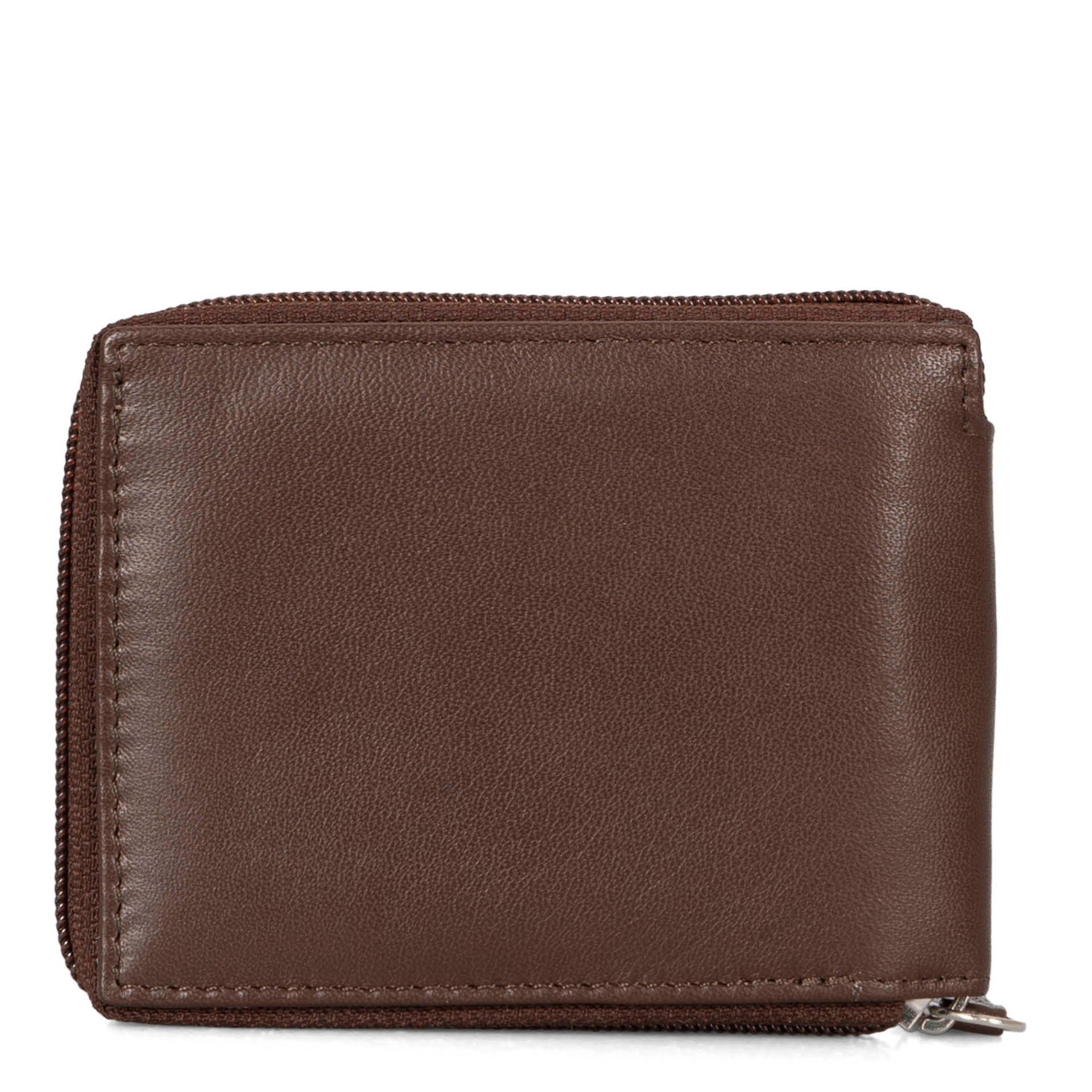 Premium RFID Blocking Zip Around Wallet for Men & Women - Slim Travel Wallet with Multiple Card Slots & ID Window - Perfect for Everyday Use, Travel & Business
