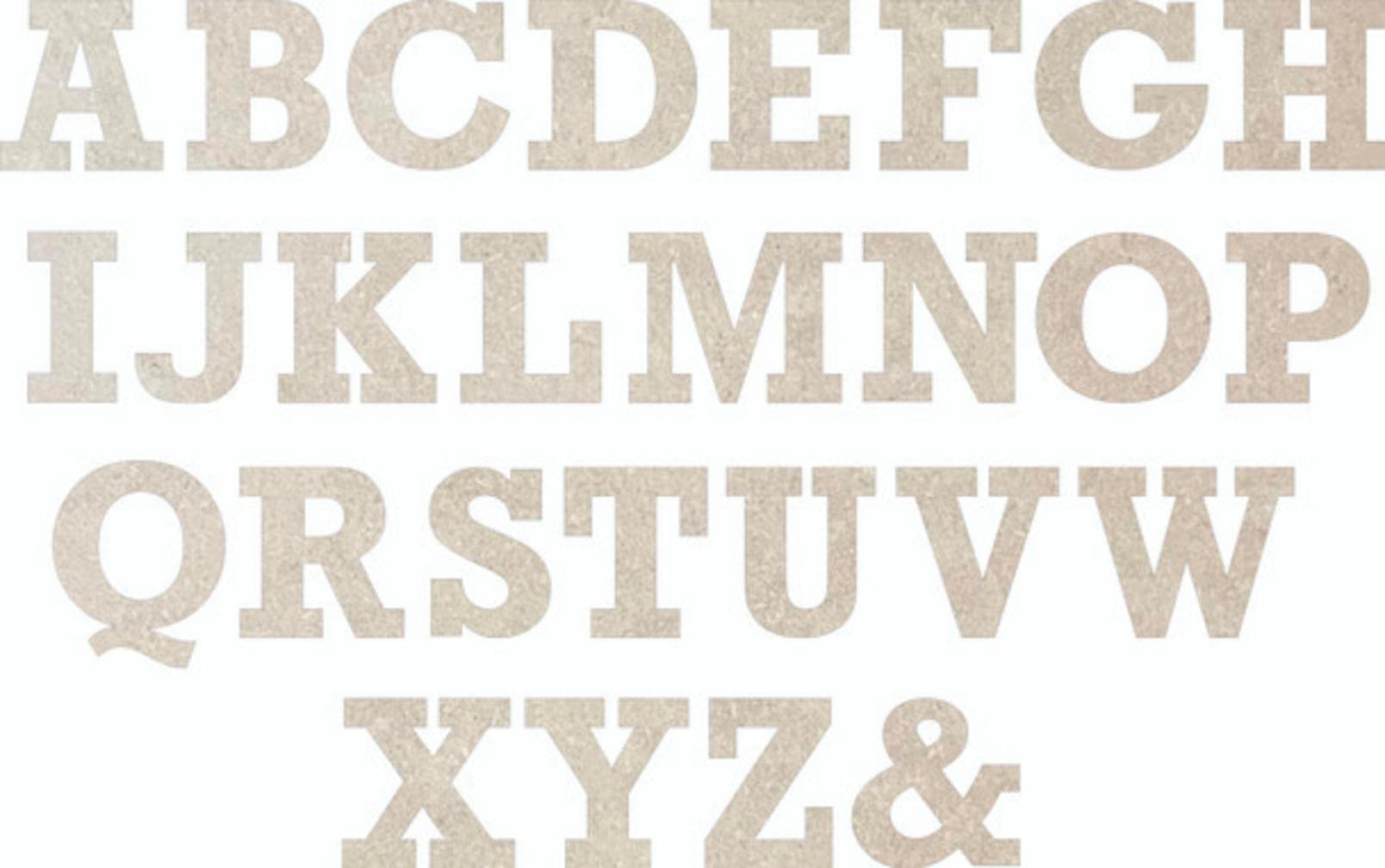 6 Inch Unfinished Wooden Block Letters for Kids - Paintable MDF Alphabet Craft with Rockwell Font - Perfect for Nursery Decor, DIY Projects, and Educational Learning Activities
