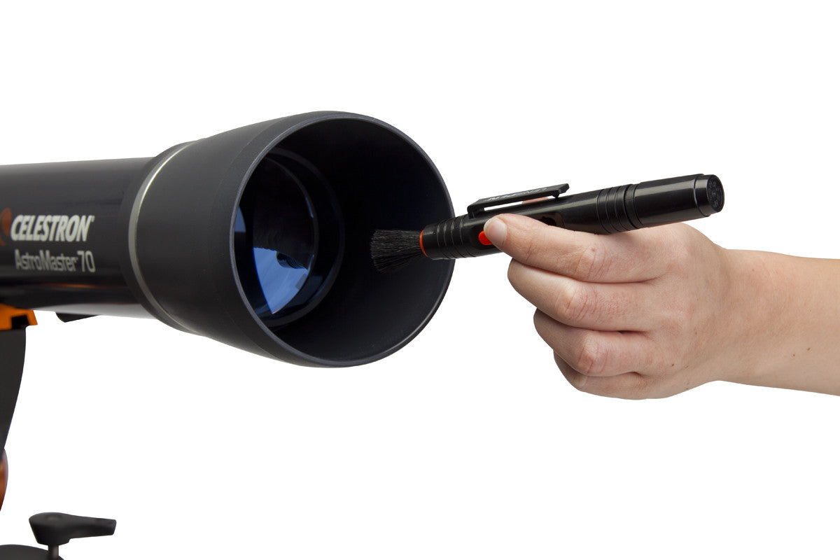 Celestron Lens Pen - Professional Optics Cleaning Tool for Cameras, Binoculars, and Eyeglasses - Perfect for Travel, Photography, and Outdoor Activities