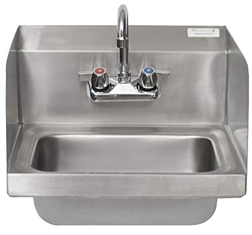 14x10 Bowl with Faucet and Side Splash