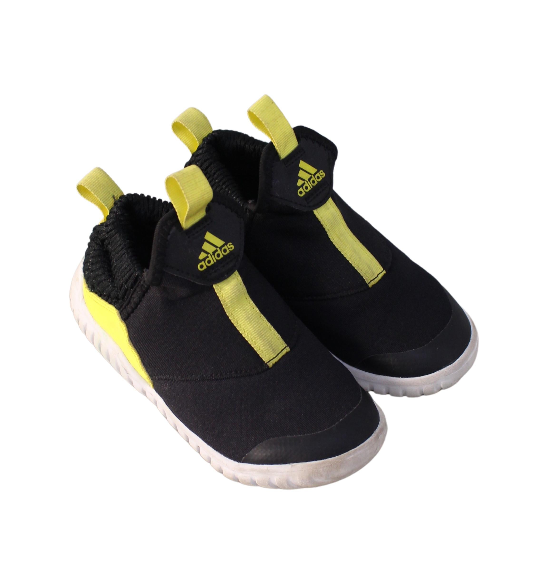 Adidas Kids Slip-On Sneakers Size 4T (EU27) - Comfortable & Lightweight Shoes for Toddlers - Perfect for School, Play & Everyday Wear