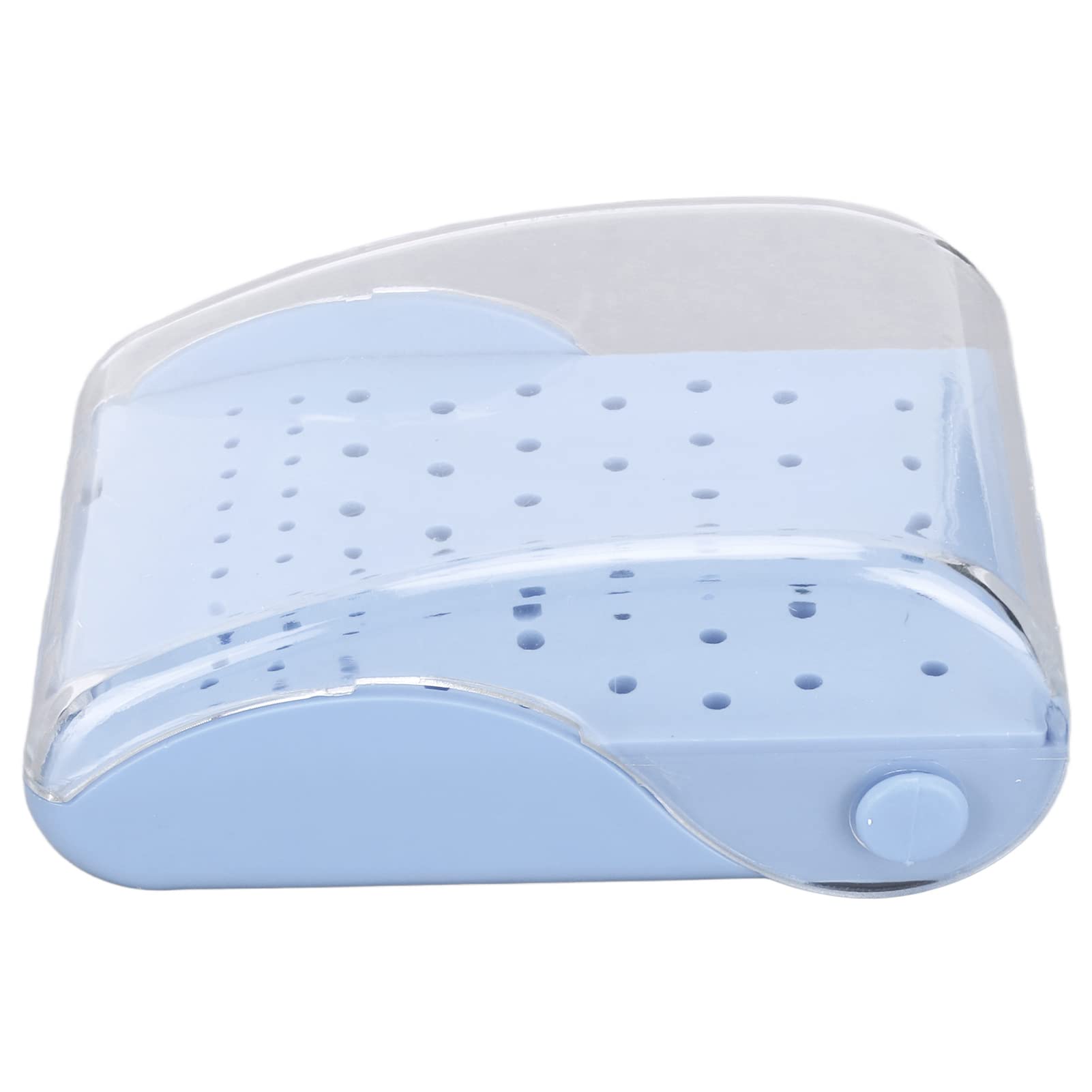 Autoclavable Dental Bur Organizer Case - 60 Hole Burs Holder with Protective Cover, Dentist Tool Storage Box for Dental Clinics & Hospitals (Blue) | Perfect for Organizing Dental Instruments & Sterilization Procedures