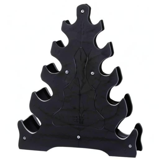 BESPORTBLE 5-Tier Dumbbell Stand Rack - Heavy Duty Dumbbell Storage Organizer for Home Gym, Workout Equipment Holder for Weights 5-50 lbs - Perfect for Garage, Basement & Fitness Room Organization