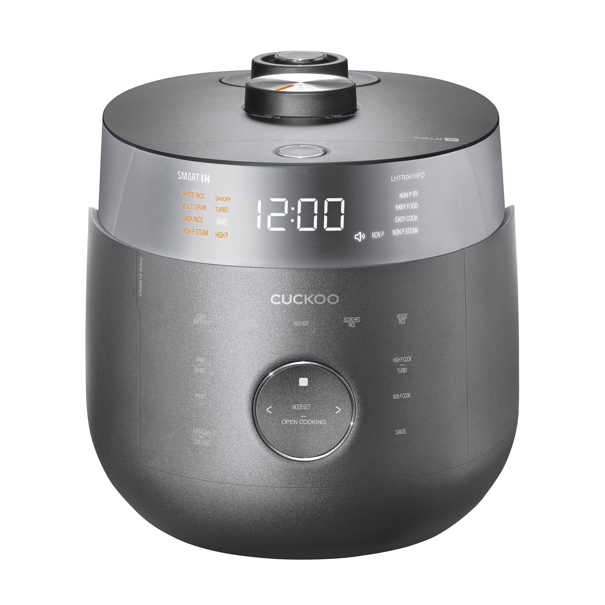 CUCKOO CRP-LHTR0610FD Twin Pressure IH Multi-Cooker with Sprouted Rice Function - Perfect for Healthy Meals, Family Dinners & Asian Cuisine
