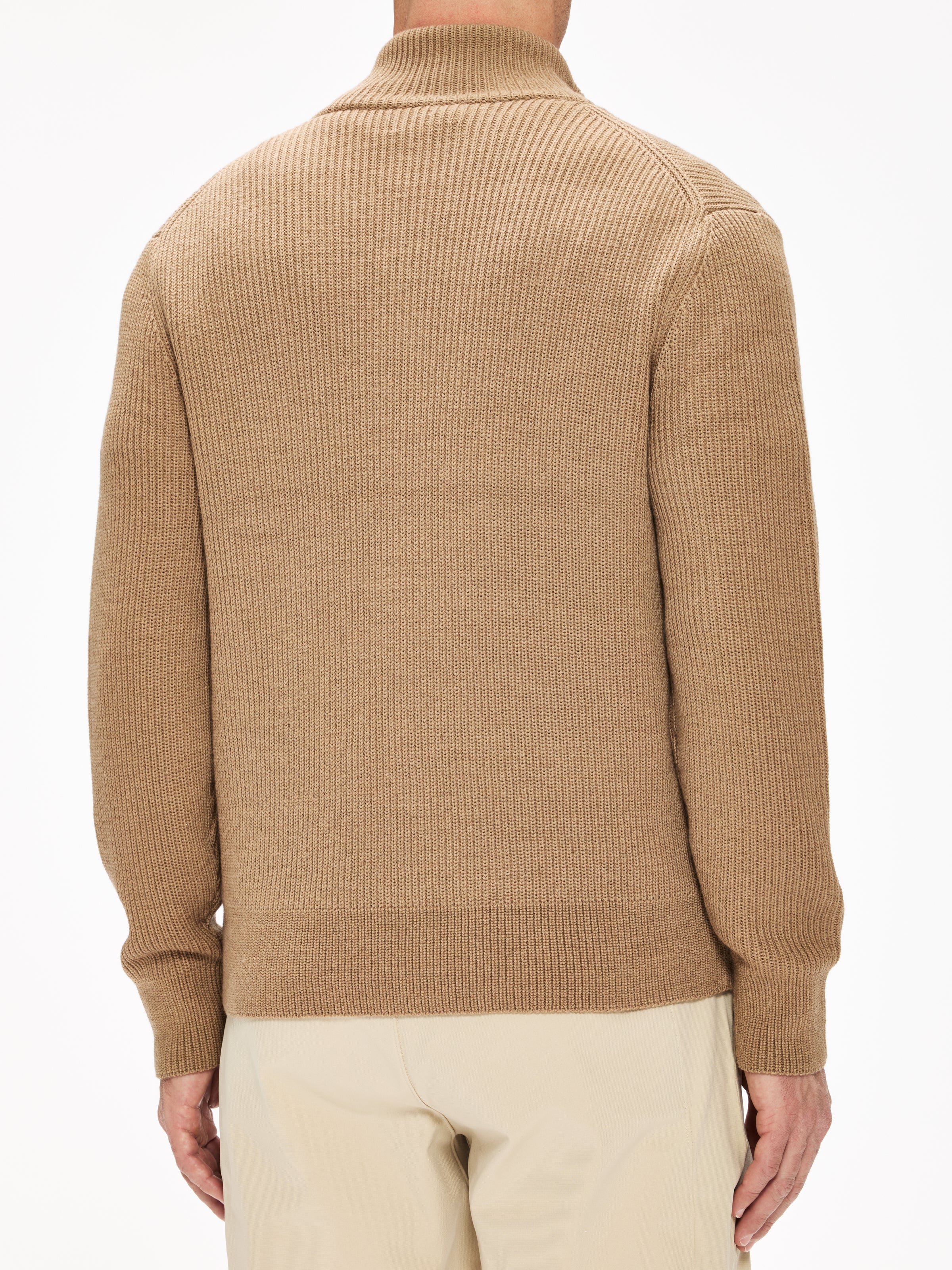 Reigning Champ Merino Rib Vinnie Track Jacket - Premium Wool Blend Athletic Zip-Up for Men - Perfect for Gym, Running & Casual Wear